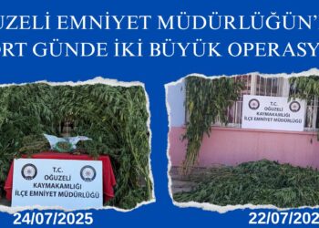 OGUZELİ EMNİYET MÜDÜRLÜGÜN’DEN DÖRT GÜNDE İKİ BÜYÜK OPERASYON