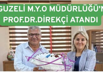 OĞUZELİ M.Y.O MÜDÜRLÜĞÜ’NE PROF.DR.DİREKÇİ ATANDI