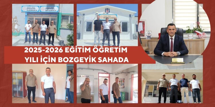 2025-2026 EĞİTİM ÖĞRETİM YILI İÇİN BOZGEYİK SAHADA