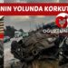HAVAALANIN YOLUNDA KORKUTAN KAZA