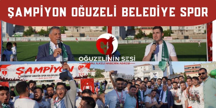 Oğuzeli Belediyespor Tarih Yazdı: Namağlup Şampiyon!
