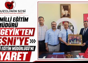 OĞUZELİ İLÇE MİLLÎ EĞİTİM MÜDÜRÜ MUSTAFA BOZGEYİK’TEN BESNİ İLÇE MİLLÎ EĞİTİM MÜDÜRLÜĞÜ’NE ZİYARET